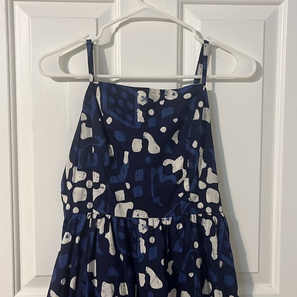 COPY - Women’s FatFace Sleeveless Tie-Back Midi Linen Dress - Picture 5 of 6